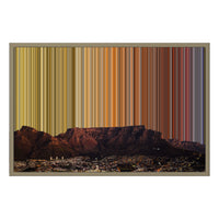 30×20" Float Frame Canvas - Natural Frame variant