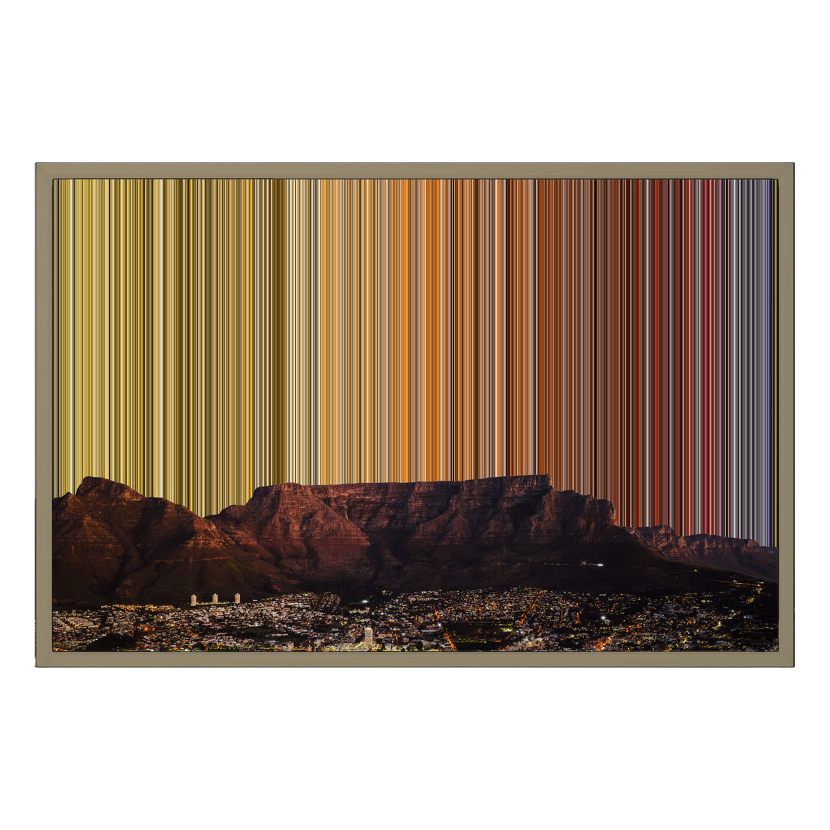 30×20" Float Frame Canvas - Natural Frame variant