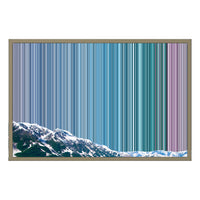 30×20" Float Frame Canvas - Natural Frame variant