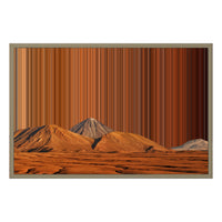 30×20" Float Frame Canvas - Natural Frame variant