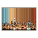 Lerret i floaterramme, 30×20", ramme i naturtre