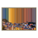 Leinwandbild mit Schattenfugenrahmen im Format 30×20", Rahmen aus Naturholz