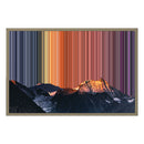 Lienzo con marco flotante, 30×20", marco de madera natural