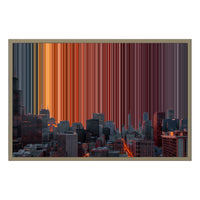 30×20" Float Frame Canvas - Natural Frame variant