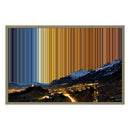30×20" Float Frame Canvas - Natural Frame variant