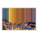 Leinwandbild mit Schattenfugenrahmen im Format 30×20", weißer Rahmen