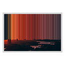 30×20" Float Frame Canvas - White Frame variant