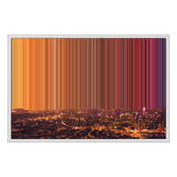 Leinwandbild mit Schattenfugenrahmen im Format 30×20", weißer Rahmen