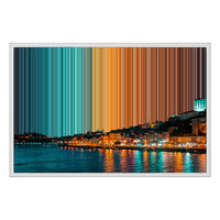 Lienzo con marco flotante, 30×20", marco blanco