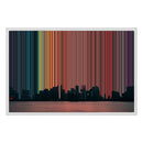 Leinwandbild mit Schattenfugenrahmen im Format 30×20", weißer Rahmen