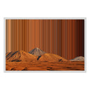 30×20" Float Frame Canvas - White Frame variant