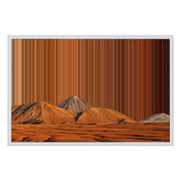 30×20" Float Frame Canvas - White Frame variant