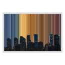 30×20" Float Frame Canvas - White Frame variant