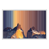 Leinwandbild mit Schattenfugenrahmen im Format 30×20", weißer Rahmen