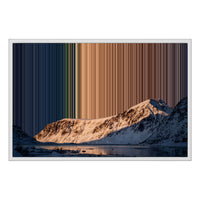 Canvas in baklijst, 30×20", witte lijst