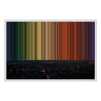 30×20" Float Frame Canvas - White Frame variant