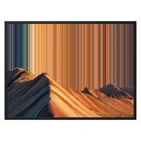 Lienzo con marco flotante, 30×24", marco negro
