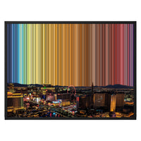 30×24" Float Frame Canvas - Black Frame variant
