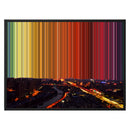 30×24" Float Frame Canvas - Black Frame variant
