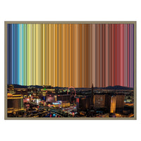 30×24" Float Frame Canvas - Natural Frame variant