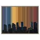 30×24" Float Frame Canvas - Natural Frame variant