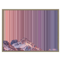 30×24" Float Frame Canvas - Natural Frame variant
