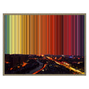 30×24" Float Frame Canvas - Natural Frame variant