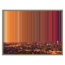 Leinwandbild mit Schattenfugenrahmen im Format 30×24", Rahmen aus Naturholz