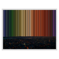 30×24" Float Frame Canvas - White Frame variant