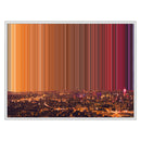 Leinwandbild mit Schattenfugenrahmen im Format 30×24", weißer Rahmen