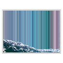30×24" Float Frame Canvas - White Frame variant