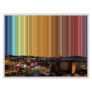 30×24" Float Frame Canvas - White Frame variant