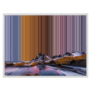 Canvastavla i floaterram, 30×24", vit ram
