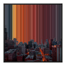 30×30" Float Frame Canvas - Black Frame variant