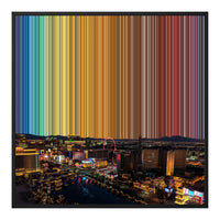 30×30" Float Frame Canvas - Black Frame variant