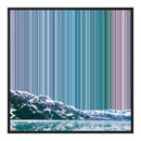 30×30" Float Frame Canvas - Black Frame variant