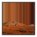 30×30" Float Frame Canvas - Black Frame variant