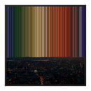 30×30" Float Frame Canvas - Black Frame variant