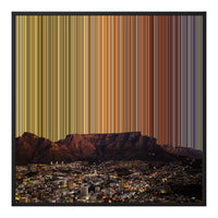 30×30" Float Frame Canvas - Black Frame variant