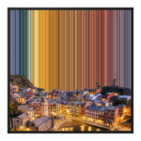 Leinwandbild mit Schattenfugenrahmen im Format 30×30", schwarzer Rahmen