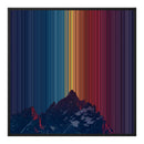 30×30" Float Frame Canvas - Black Frame variant