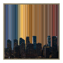 30×30" Float Frame Canvas - Natural Frame variant