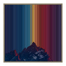 30×30" Float Frame Canvas - Natural Frame variant