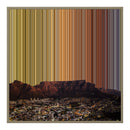 30×30" Float Frame Canvas - Natural Frame variant