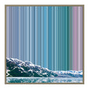 30×30" Float Frame Canvas - Natural Frame variant