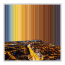 Lienzo con marco flotante, 30×30", marco blanco