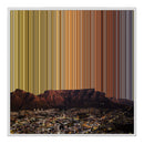 30×30" Float Frame Canvas - White Frame variant