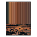 30×40" Float Frame Canvas - Black Frame variant