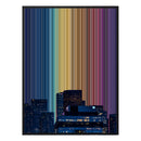 30×40" Float Frame Canvas - Black Frame variant