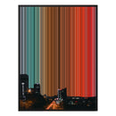 30×40" Float Frame Canvas - Black Frame variant